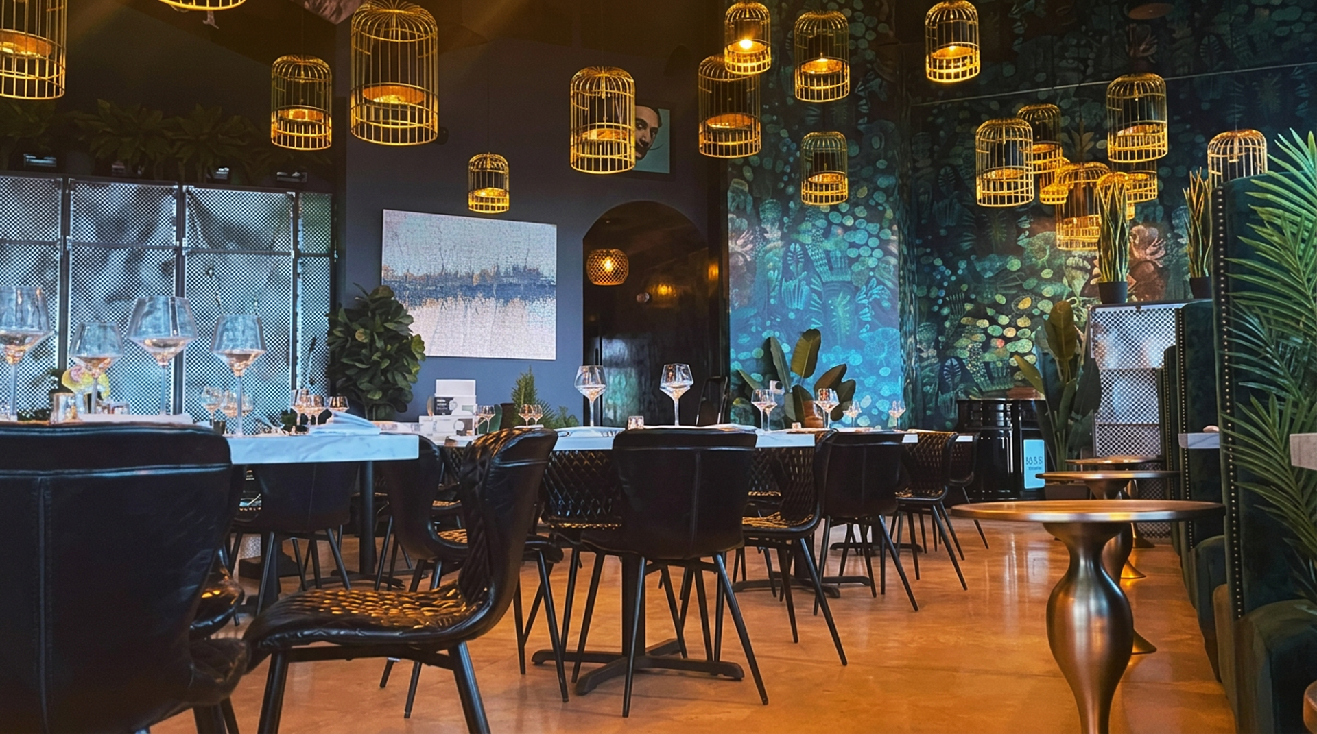 Small plates, big room, one table at a time